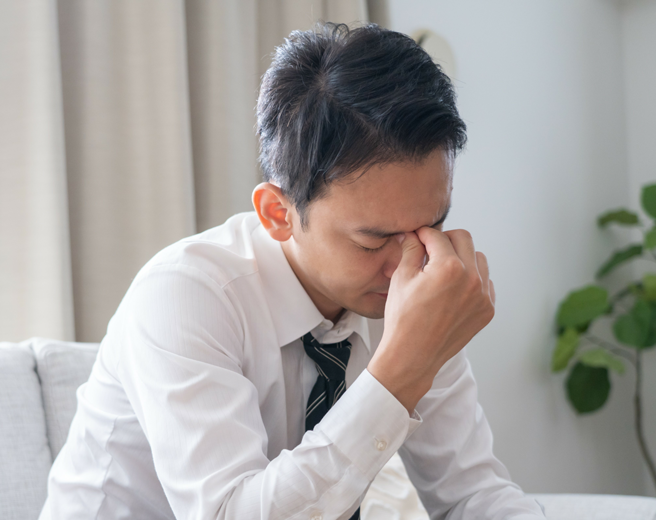 眼精疲労について